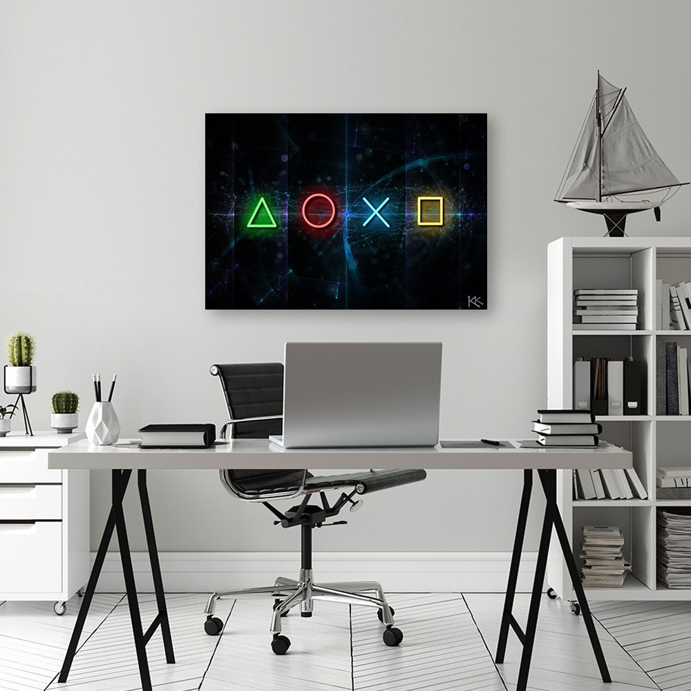 Emaga Obraz na płótnie, Przyciski do kontrolera - 100x70